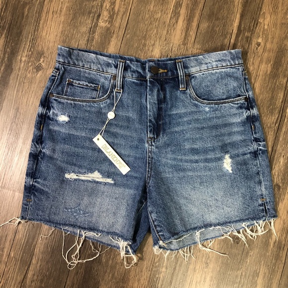 Blank NYC Pants - BLANKNYC bahama-mama raw hem jean shorts